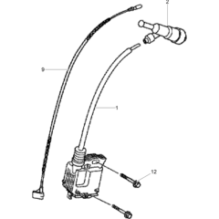 Ignition Coil for Wacker WP1550A