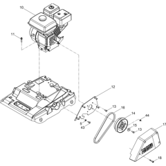 Vibratory Plate Assembly