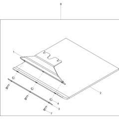 Urethane Pad Kit for Wacker WP1550A