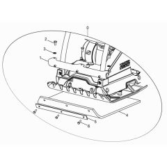 Protective Pad for Wacker WP2050Aw