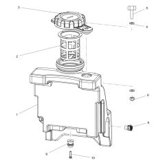Water Tank Assembly for WPU1550AW