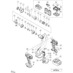 Main Assembly for Hikoki WR18DJL