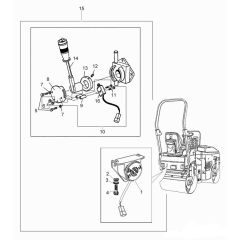 Alarm Assembly for RD15 Roller