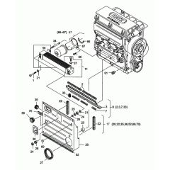 Oil Cooler Assembly for RD25