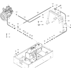 Fuel System for Atlas Copco XAS 38 Kd