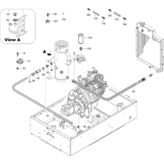 Oil System Assembly for XAS 38 Kd
