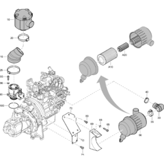 Air Inlet Assembly for XAS 48 Kd