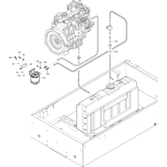 Fuel Filter Assembly for Atlas Copco