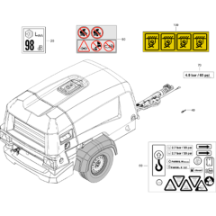 Markings Assembly for Atlas Copco