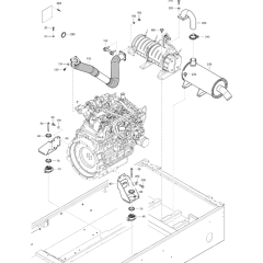 Engine & Accessories Assembly