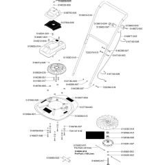 Flymo XL400 Mower Assembly