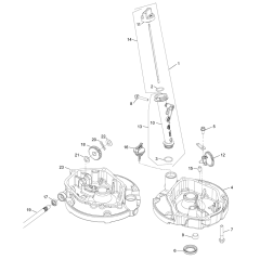 Lubrication for Kohler XT1775
