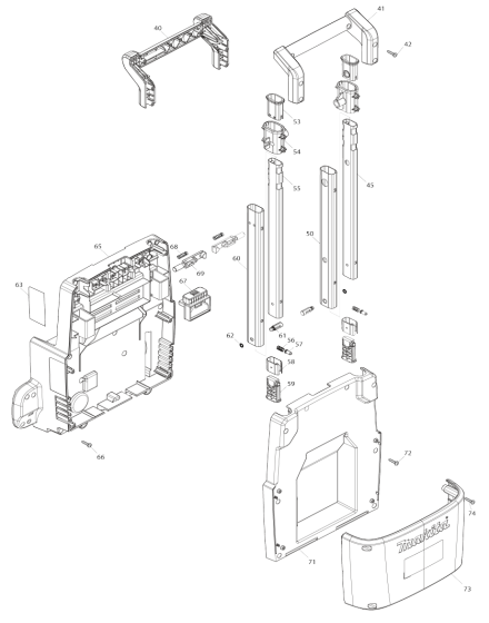 Handle, Housing Assembly