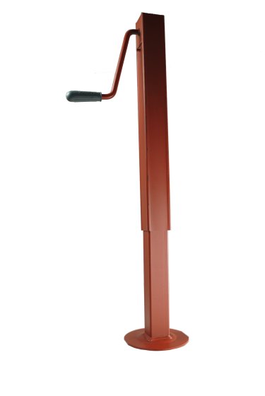 Telescopic Trailer Jack 800kg, 60mm Square, 550-900mm, Side-Wind