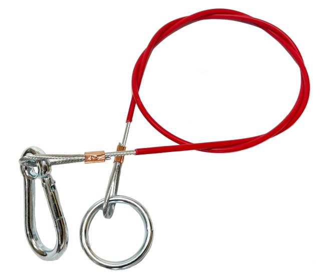 Breakaway Cable with Burst Ring for AL-KO 150V Overrun Device - 1356034