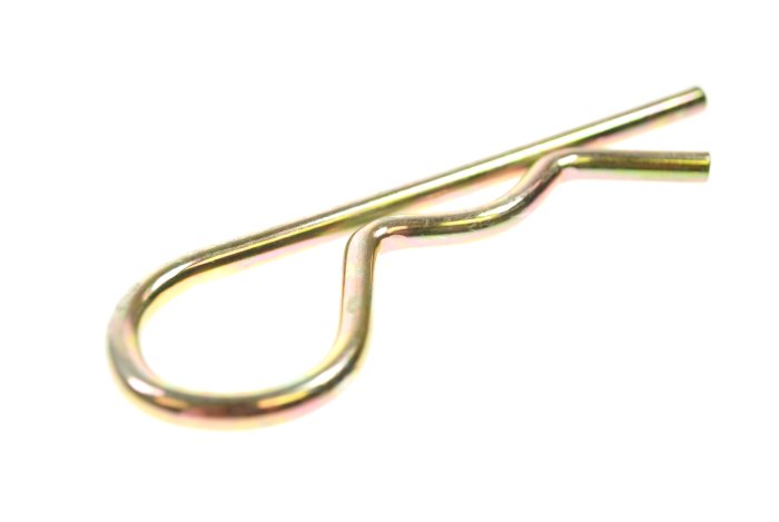 R-Clips 5mm Wire, 100mm Length, Zinc Plated, Pack of 10