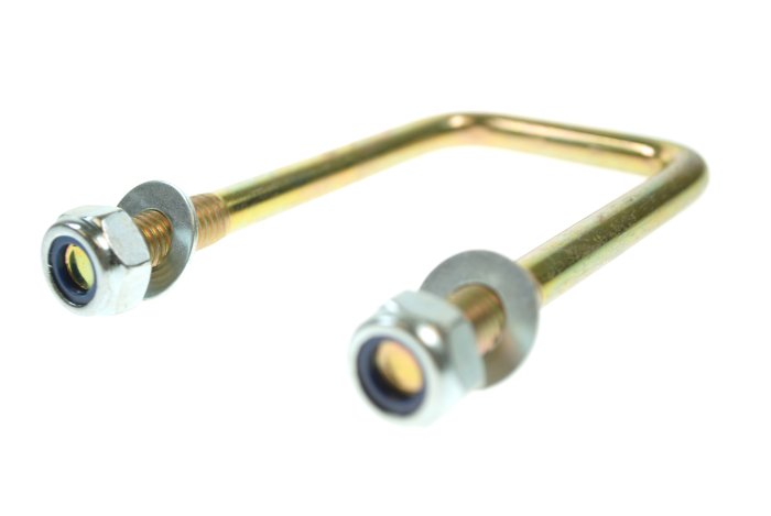 High Tensile Zinc Plated U-Bolt 50 x 76mm with Nuts & Washers