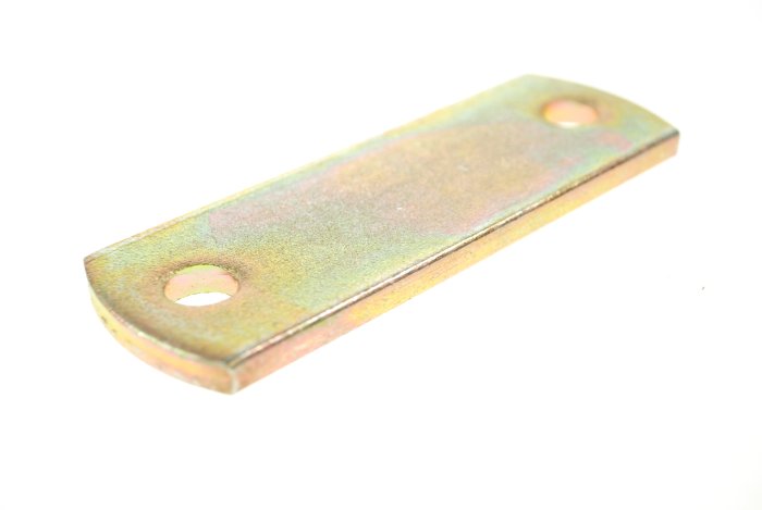 U-Bolt Clamp Plate, 80mm Hole Centres, 6mm Thick