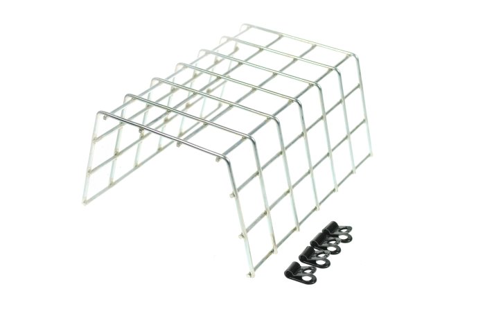 Lamp Guard, Heavy Duty Zinc Plated, 155 x 110 x 75mm, With Fixing Clips