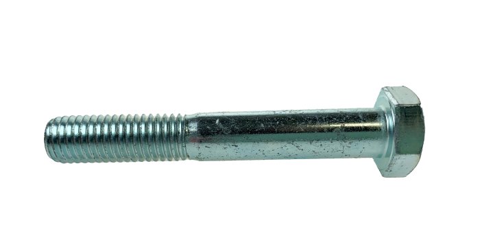 Leaf Spring Bolt M12, 100mm Thread Length, Grade 10.9