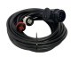 Radex Trailer Lighting Main Harness, 13 Pin Plug, 6m, 2×5-Pin Connectors
