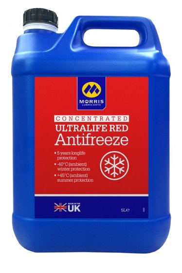 Ultra Life Red Ethylene Glycol based Antifreeze - 5 Litre