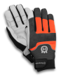 Size 8 Technical Chainsaw Gloves with Saw Protection Class 1 - Husqvarna