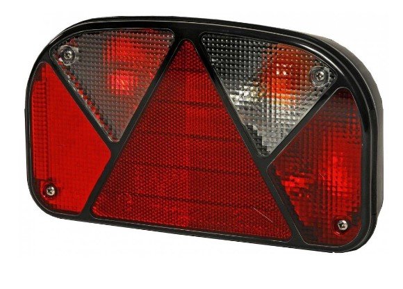 Trailer Rear Combination Lamp 12V Right Hand Fog - Aspock Multipoint II