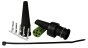 Aspöck 5-Pin Female Connector with Green Insert for Trailer Lighting Harnesses