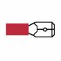 Red Pre-Insulated Blade Terminals - 6.30mm (Pack of 1000) - 3-001-26