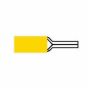 Yellow Pre-Insulated Pin Terminals - 2.90mm (Pack of 50) - 0-001-44