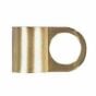 Brass Heavy Duty Ring Terminal - 13.50mm Hole for 9.50mm Dia Conductor PK25 - 0-003-51