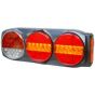 7 Function LED Commercial Rear Combination Lamp - Stop/Tail/DI/Fog/Ref/Rev/SM - 24V - RH - Each - 0-097-40