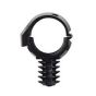 Black Nylon Clamping Chassis Clips - 7.5NW (Pack of 25) - 0-326-40