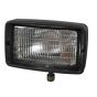 Rectangular Black Plastic Work Lamp - Each - 0-420-20