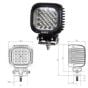 16 x 3W CREE LED Work Lamp - Black, 10-30V 3800lm, IP67 - Each - 0-420-76