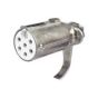 24V 7 Pin Metal Trailer Clang Socket - ISO 3731(24S) - Each - 0-477-69