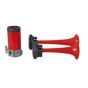 24V Twin-Tone Air Horns 15dB(A) at 2m, 750-800 Hz, 24V compact air compressor - Each - 0-642-04