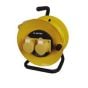 16A 110V Yellow Mains Extension Reel - 25m - Each - 0-698-25