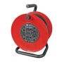 13A 4 Socket Mains Extension Reel - 30m - Each - 0-723-80