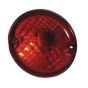 Stop/Tail Lamp with Opticulated Reflector - 95mm diameter, IP67 - Each - 0-767-28