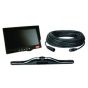 CCTV Kit - 7" Colour Monitor & 25cm Rear View Number Plate Camera - 12V/24V - Each - 0-775-17