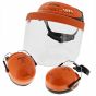 Face, Ear & Head Protection, G500 PC Poly carbonate Visor - 0000 884 0256