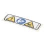 Warning Pictogram Fits Stihl HL-KM 0-145 Angle Drive - 0000 967 7299