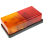 Rear Combi Lamp Rectangular 4 function - Stop Tail Indicator Number plate