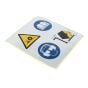 Decal for Wacker BFS100 Floor Saws - 0125778