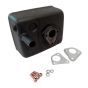 Muffler/Exhaust Assembly fits Hatz 1D41S - 01507702 (was 01507701)