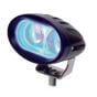 Blue 2 LED Spot Lamp - 10-60V : 2 x 5 watt 10-60 volt CREE LED work lamp-Each - 0-420-75