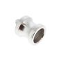 Stainless Steel 1/2" Type DP Camlock Plug