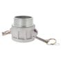 2.1/2" Type B X BSPT Aluminium Type B Camlock Couplings